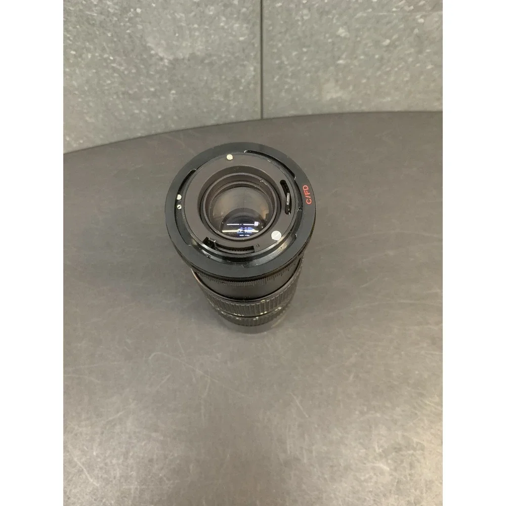 Quantaray 85-210mm f/3.8 FD-Mount Manual Focus Zoom Lens Macro W/ Pro 58mm UV
